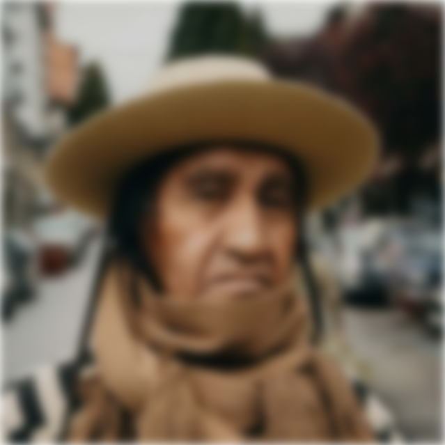 Blurred image example